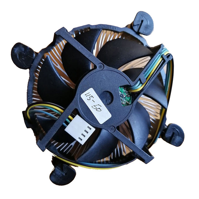 Ventilador de CPU OEM con Flujo de Aire de 50CFM, Ventilador de Refrigeración de 12V para Ordenador para un Rendimiento Mejorado del Procesador EH115-50 for sale at factory direct price