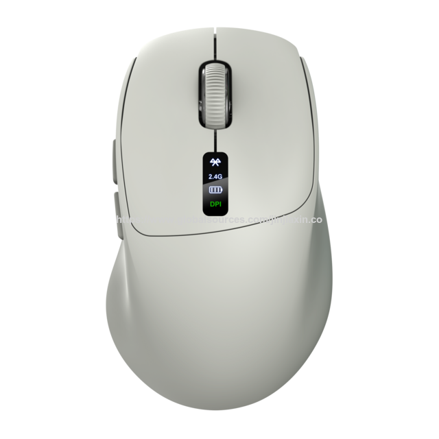 Buy China Wholesale 6d 2.4g+bt Dual-mode Wireless Mouse With Electronic ...