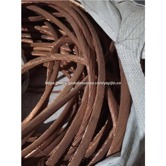 Fil de cuivre de la meilleure qualité, déchets de broyeur, cuivre fort 99,99%, type de cuivre, pureté du contenu du modèle for sale at factory direct price