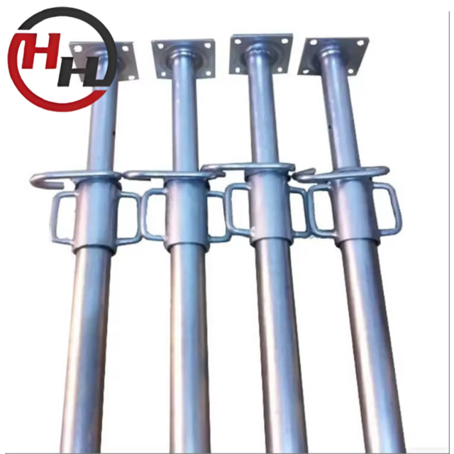 Verzinkte, teleskopierbare Stahldielen, Stützbock, verstellbare Stahlstütze für Betonverschalungen, industriell für Hotelbaustellen for sale at factory direct price