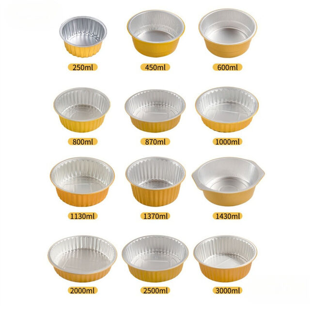 عبوات الأطعمة المستهلكة قصدير عاء من رقائق الألومنيوم للأطعمة for sale at factory direct price