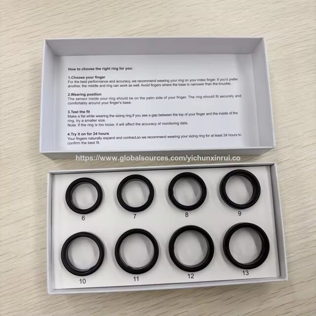Smart Ring Sizer Measuring Tool Smart Rings Sizing Kit Ring Sizer ...
