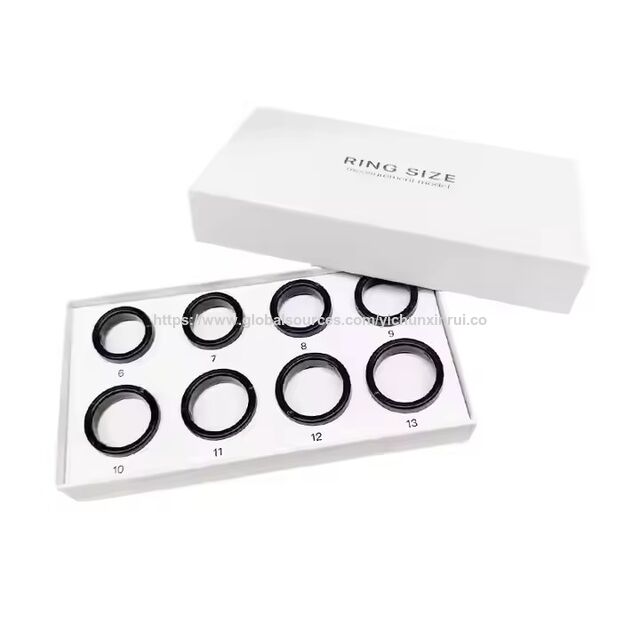 Smart Ring Sizing Kit 8 Sizes (6-13) Ring Health Tracker Size Measuring ...