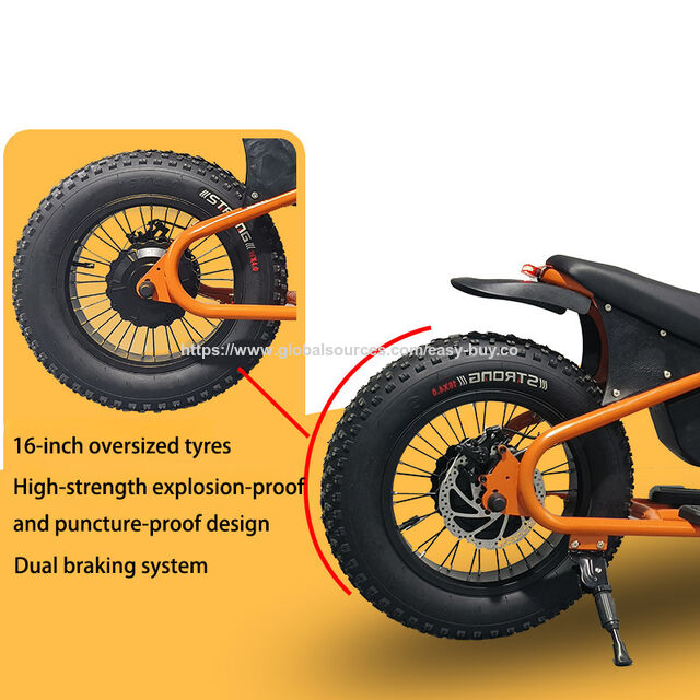 Intelligentes E-Bike für Kinder, Fat Tire, Retro Mini Offroad E-Bike