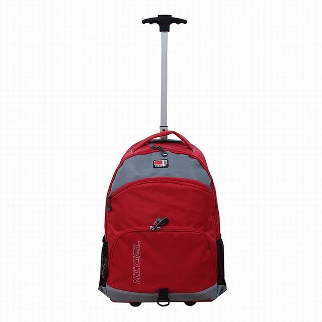 Sac de Voyage Multi-Usage Sport École Trolley Sacoche Ordinateur Portable Compartiment Sac à Dos à Roulettes Imperméable pour Affaires