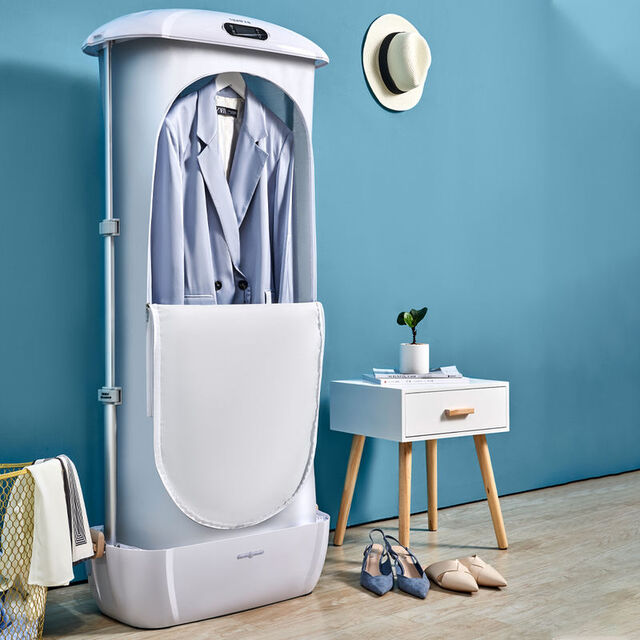 Secador de Roupa Inteligente Personalizado para Casa, Aquecimento Rápido, Lâmpada UV Inteligente de Esterilização, Passagem Automática, Íon de Roupa Impermeável 1500W