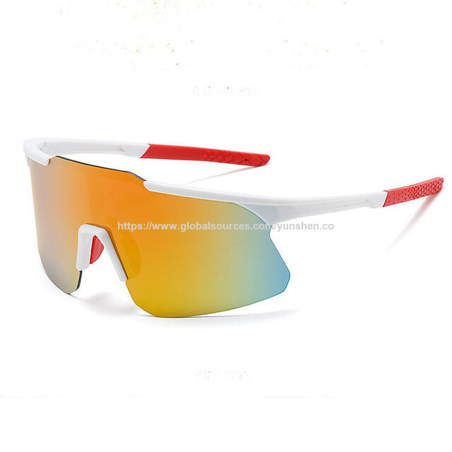 Neue Radsportbrille Herren Sonnenbrille Unisex Sonnenbrille Benutzerdefiniertes Logo Linse UV-Schutz for sale at factory direct price