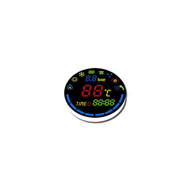 Módulo de LED de 7 segmentos de um dígito, bicolor, branco super frio, vermelho, azul, amarelo, rosa, verde, injeção, LED 2835