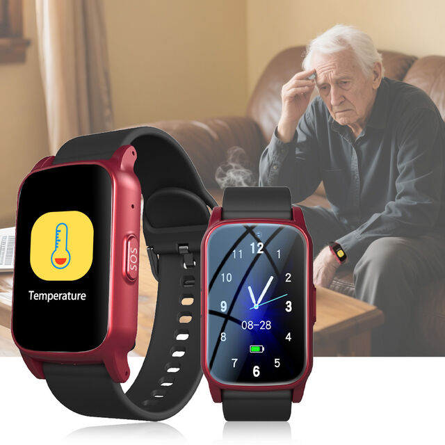 Oem 4g Elderly Smartwatch With Gps Wifi Lbs Location Sos Calling Health ...