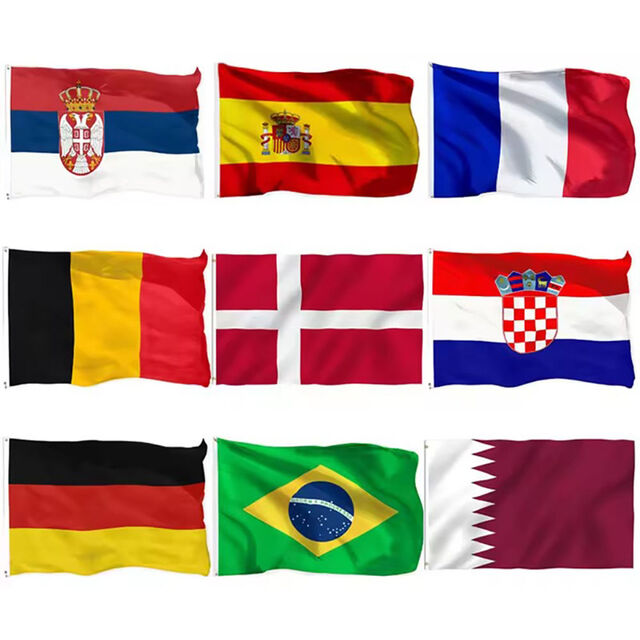 Bandera Nacional Personalizada de Poliéster Impresa 3*5FT Bandera de Elección de Reino Unido, EE. UU., Australia, Canadá, Banderas Publicitarias Promocionales para Campaña