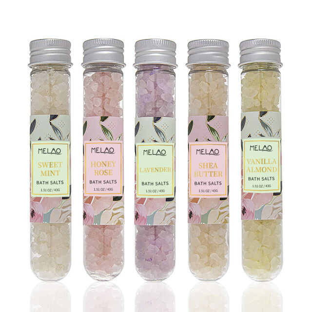 Sales de baño orgánicas relajantes de alta calidad y marca privada, lujosas, puras y naturales para el cuidado del cuerpo for sale at factory direct price