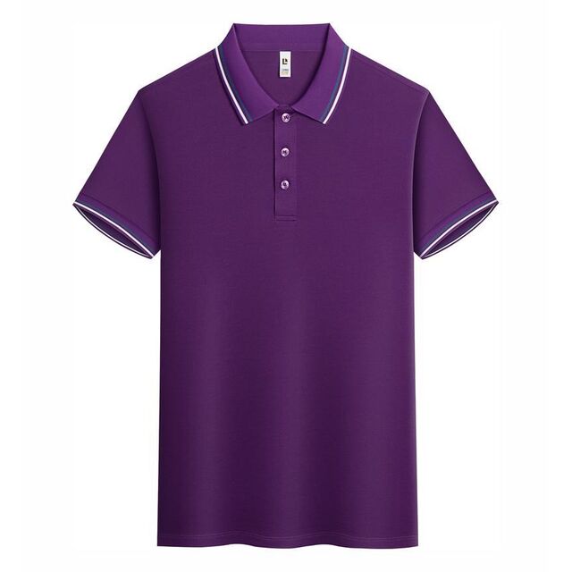 Polo de Travail Personnalisé avec Logo – Uniforme d'Été à Manches Courtes en Soie Glacée pour Entreprises et Restauration, Broderie d'Entreprise for sale at factory direct price