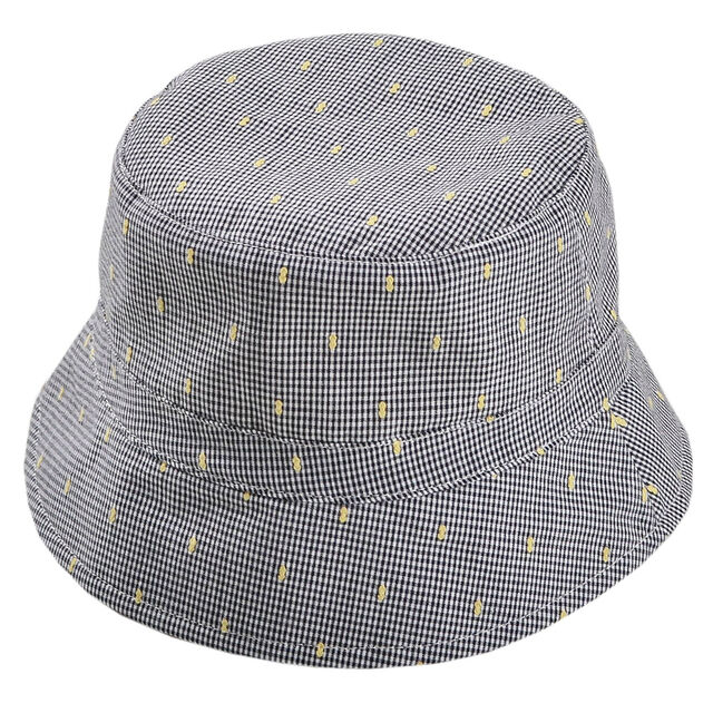 Baumwoll-Baby-Bucket Hat für Frühling und Sommer, karierter Sonnenhut für Kinder, atmungsaktiv, UV-Schutz, weich & leicht, hochwertige Hüte im Großhandel for sale at factory direct price