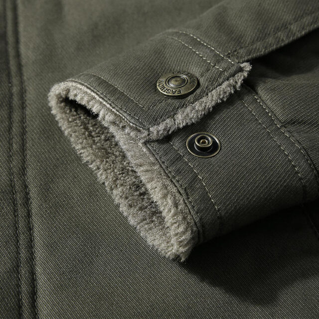 Winterjacke für Herren mit individuellem Logo, klassischem Stehkragen, warm, Standard-Passform, Outdoor-Oberbekleidung, große Größen