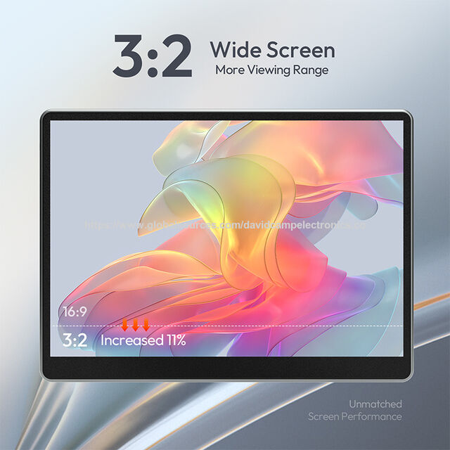 14 Inch 2k Portable Monitor 60hz Built-in Speakers Ips Portable Display ...