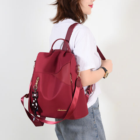 China Wasserdichter Rucksack Design Damen Oxford Rucksack Anti-Diebstahl Tagesrucksäcke for sale at factory direct price