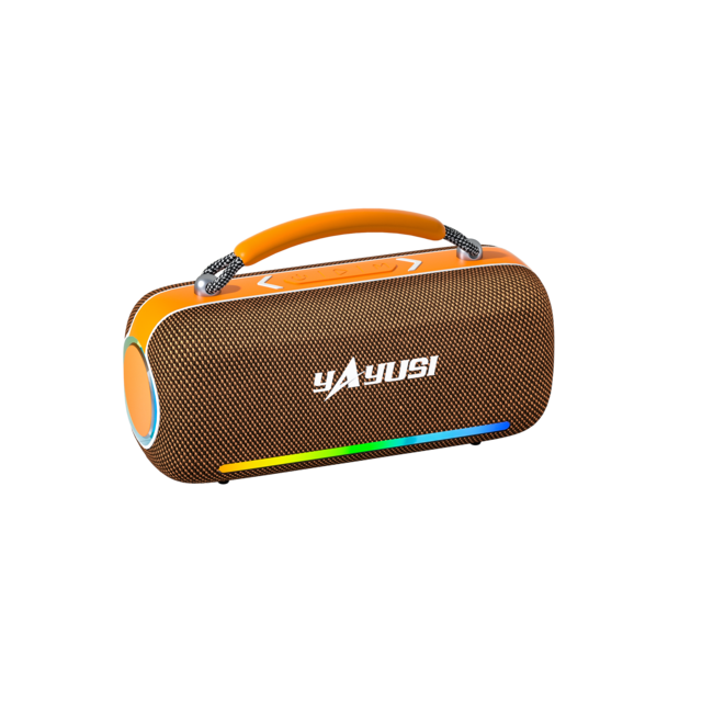 Haut-parleur de fête extérieur avec subwoofer 100W à grand pavillon, enceintes Bluetooth, basses de haute qualité, lecteur audio portable puissant H16