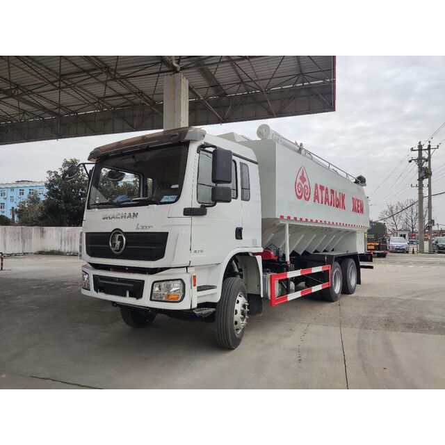 Truk pakan curah delapan roda belakang 18 ton grosir dan dapat disesuaikan, dijual dengan harga murah for sale at factory direct price