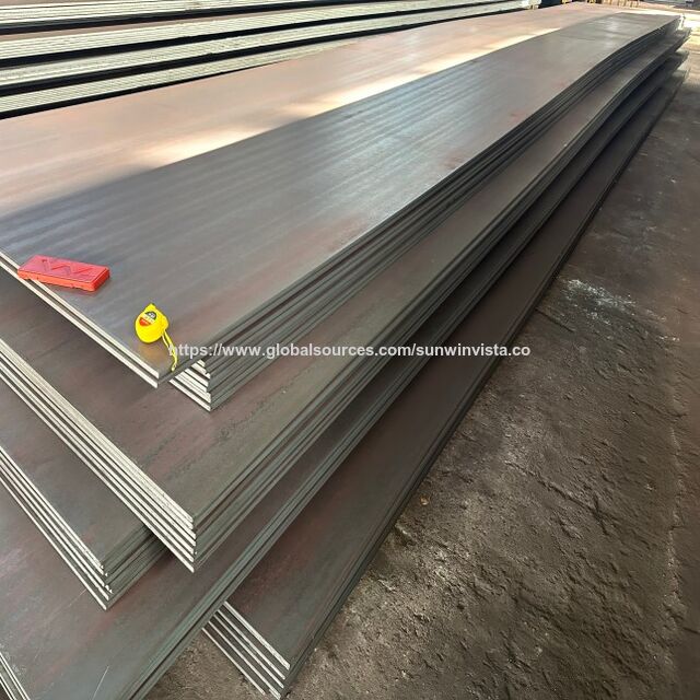 Heiß verkaufte Astm A36 SS400 Stahlplatten, warmgewalzte Kohlenstoffstahlplatten, Astm A945, Q195, Q235, Q345 Kohlenstoffstahlplatten