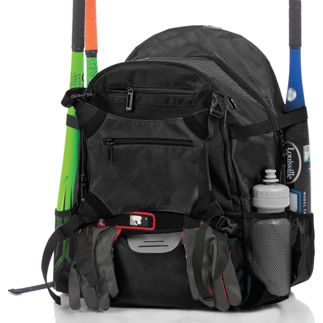 Mochila de Béisbol Advantage - Mochila de Béisbol con Soporte Externo para Casco para Béisbol, T-Ball y Equipo y Accesorios de Softball para Jóvenes for sale at factory direct price