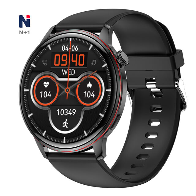 طراز خاص جديد 7 مم ساعة ذكية عصرية ورقيقة للغاية NKS36 شاشة AMOLED Reloj inteligente ساعة ذكية
