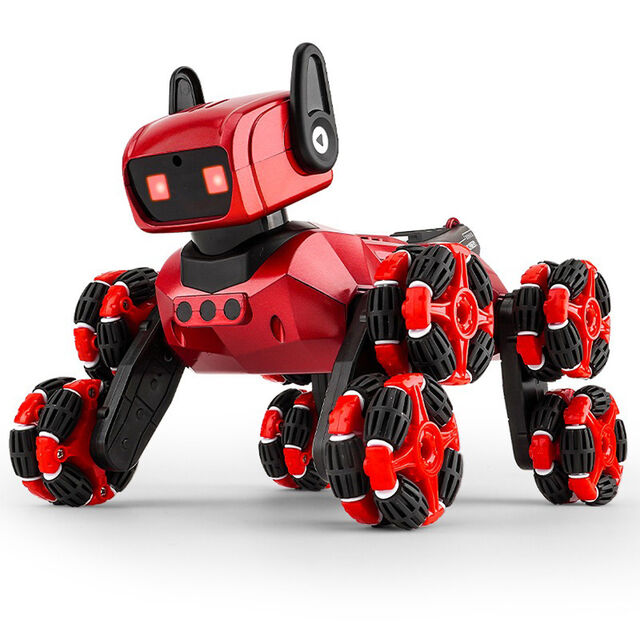 Chien Cascadeur Personnalisé, Jouet Musical Programmable, Chien Robot Mécanique Intelligent Interactif avec Lumière et Musique for sale at factory direct price
