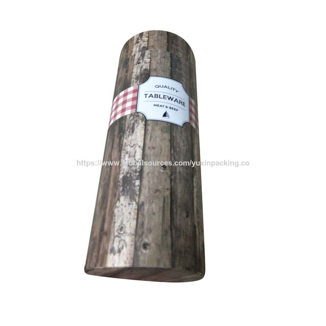 Caja de tubo de papel barata con impresión a todo color en papel estucado y caja redonda rígida con tapa separada for sale at factory direct price