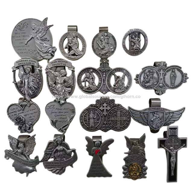 Décorations Intérieures de Voiture Accessoires Auto Clips de Visière, Clips de Visière de Voiture