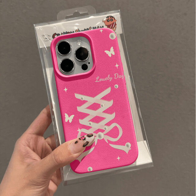 Nova resina transparente criativa em pó para capa de celular IP14, padrão lichia iP16, orifício personalizado 11 personality 13promax 12. for sale at factory direct price