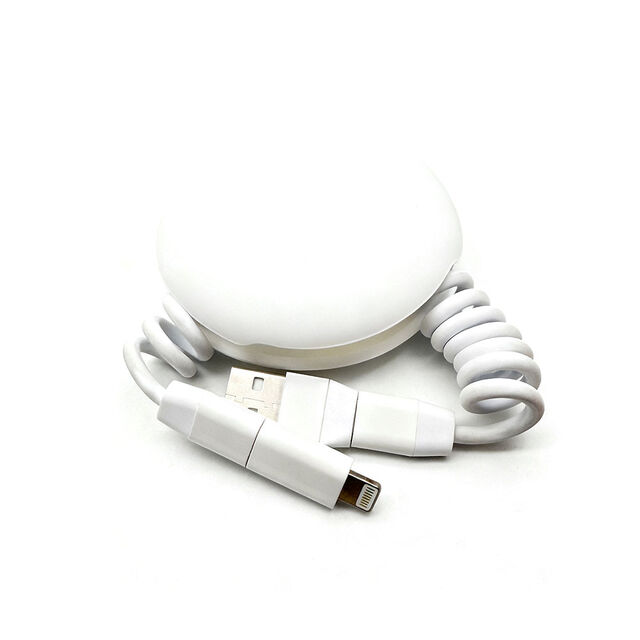 Kabel Data USB 4-in-1 Retractable Kecepatan Tinggi dan Tahan Lama untuk Ponsel, Tablet, Laptop, Penjualan Langsung dari Pabrik for sale at factory direct price