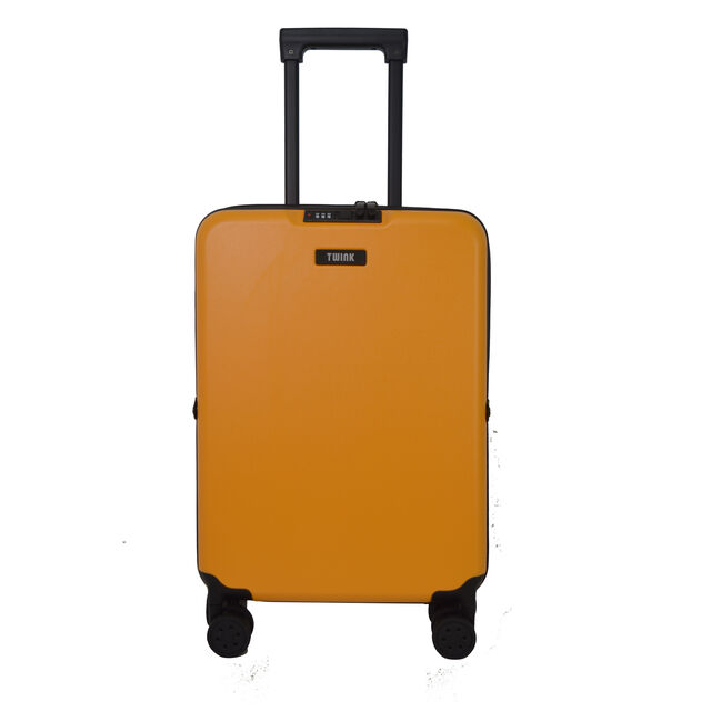 Direct factory Rigid foldable ABS luggage,Storage Luggage,8 wheels,inserted lock,for travel