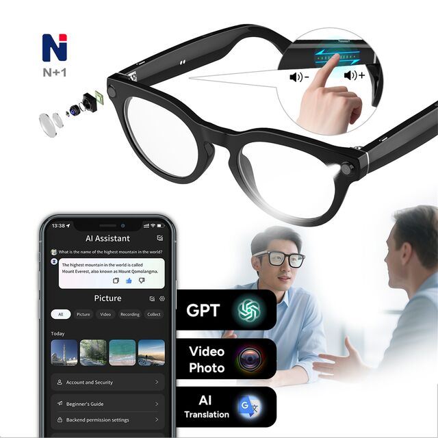 Activity Fitness Trackers Ce Rohs Fcc Nlb08 Ai Glasses Ai Voice ...