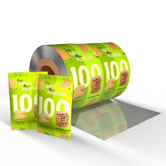 Película de embalaje con impresión personalizada BOPP/CPP, laminación de película plástica, película en rollo automática, PET CPP, película de embalaje sellable para vasos
