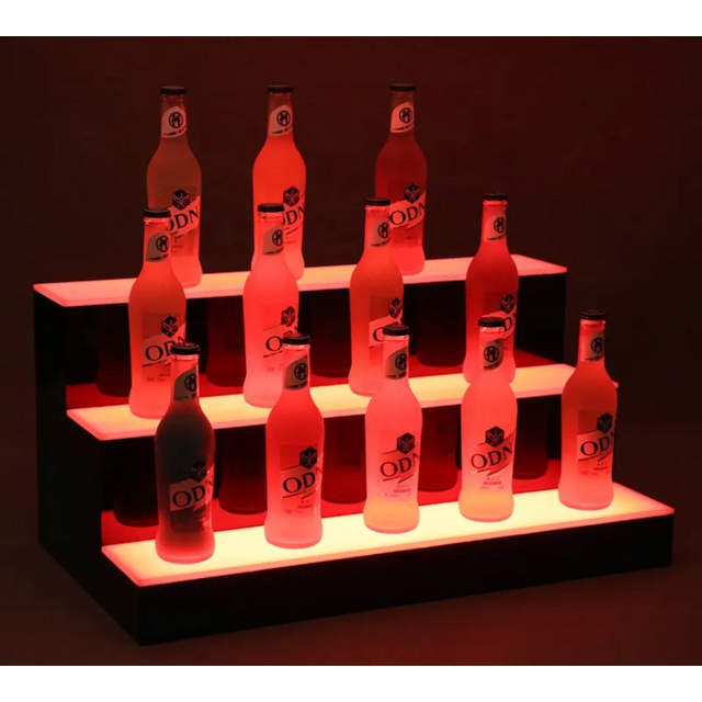 Bootle Display Bulk Buy China Wholesale Led Lighted Liquor Bottle Display 4 Step ...