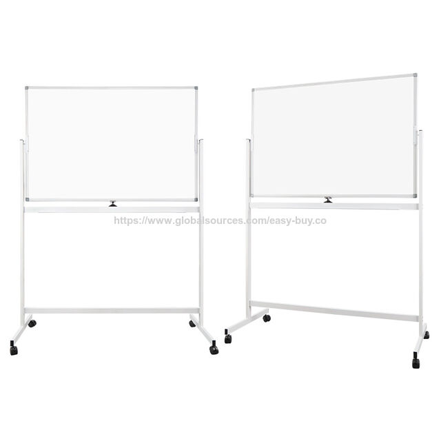 Pizarras Blancas de Oficina para Escritura, 90x120 cm, Magnéticas Doble Cara, Extraíbles, para Formación y Enseñanza Comercial for sale at factory direct price