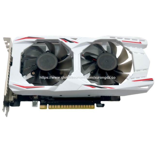 GTX 1050 Ti 4GB GDDR5 Low Profile Grafikkarte mit DVI-Ausgang und 128-Bit Speicherschnittstelle für kompakte Gaming-PCs
