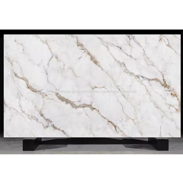 Venta Caliente Diseño Moderno Tablero de Cuarzo Blanco Pulido Losas de Piedra Artificial para Encimera de Cocina para Uso Doméstico