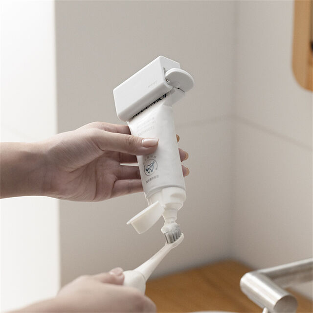 Presse-Tube de Dentifrice Manuel, Enrouleur de Tube de Dentifrice, Support Vertical pour Tubes