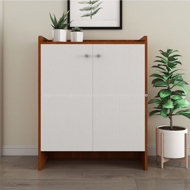 Moderne Holzmöbel für Zuhause, Wohnzimmer-Schuhschrank mit Aufbewahrung