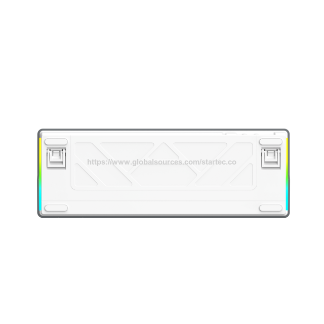 Keyboard Mekanik Nirkabel RGB Gasket Mount 65% Triple Mode Hot-Swap PBT Keycaps dengan Kenop Logam for sale at factory direct price