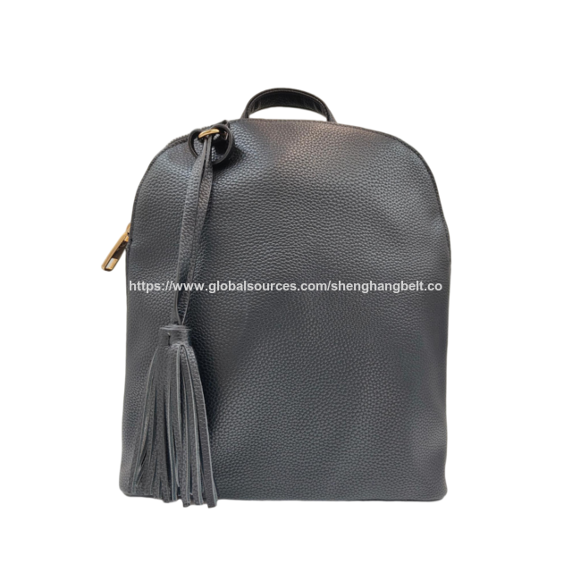 Mochila de Moda Casual Impermeable de Cuero para Mujer, Bolso de Hombro Elegante de Gran Capacidad 2025 for sale at factory direct price