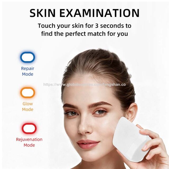 Analizador Inteligente de Piel con IA, 4 Modos de Cuidado: Terapia Fotónica, Vibración EMS, Promoción de Colágeno, Reducción de Arrugas, Lifting Antiedad for sale at factory direct price