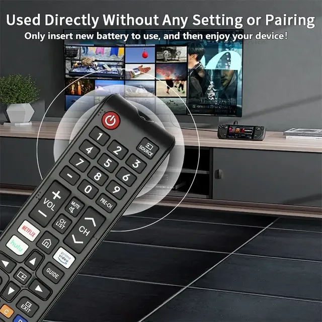 Controle Remoto Universal Inteligente para TV BN59-01315A Compatível Universal 50/75C725 Infravermelho Sem Versão de Voz for sale at factory direct price