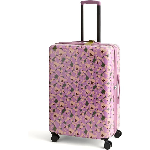 Valise Rigide à Roulettes 29 Pouces Adair, Tulipes Frisées Violettes, Taille Unique, Bagage en PP à Coque Dure for sale at factory direct price