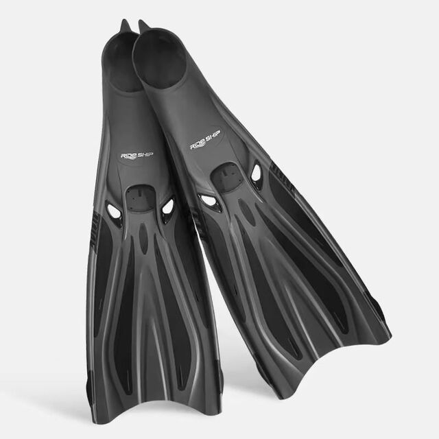 Taucherflossen aus Silikon für Damen und Herren, hochwertige Schwimmflossen für Erwachsene, verstellbare Flossen zum Freitauchen
