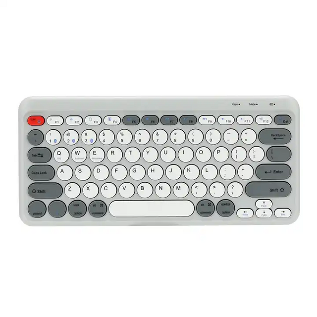 Ensemble Clavier et Souris Bluetooth sans Fil (2.4G USB + Double BT), Kit Clavier et Souris Rechargeables, Claviers et Souris Silencieux et Fins