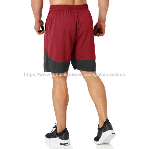 Vente en gros de shorts de sport pour hommes OEO/ODM à succès, vêtements de sport, avec cordon de serrage intérieur for sale at factory direct price