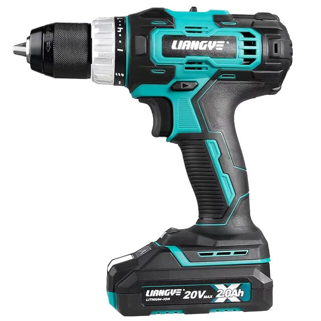 Akku-Bohrschrauber mit variabler Drehzahl, 20V, BARE TOOL, Lithium-Akku, Handbohrmaschine OEM JX for sale at factory direct price