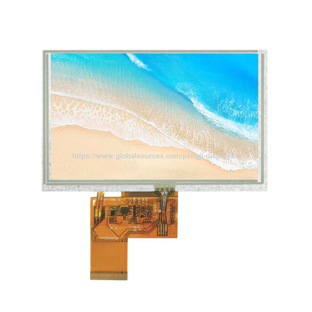 Écran LCD TFT RGB 5.0 pouces 800*480 pour applications industrielles et commerciales