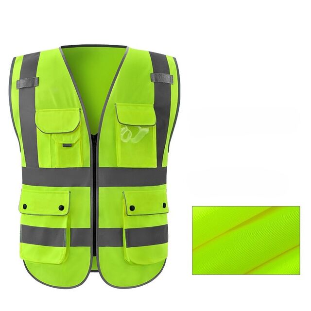 Gilet de sécurité réfléchissant, imperméable et respirant de qualité supérieure pour la construction et les travaux routiers for sale at factory direct price